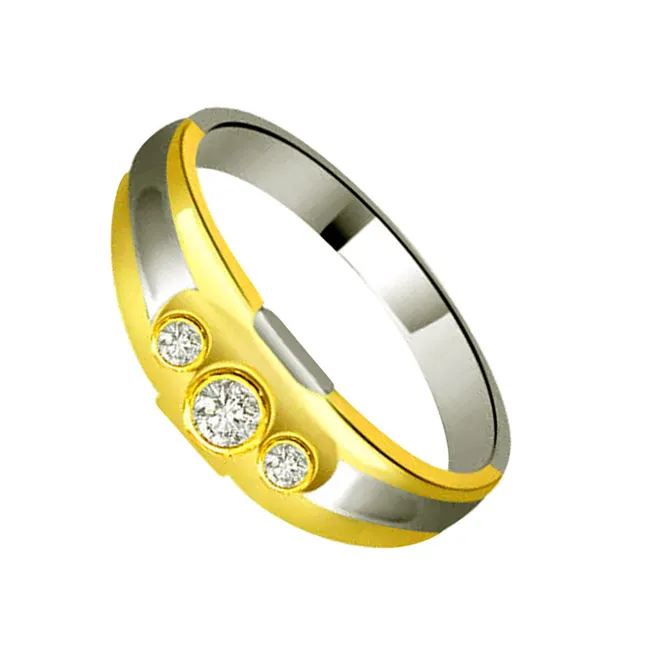 Classic Real Diamond Gold Ring (SDR721)