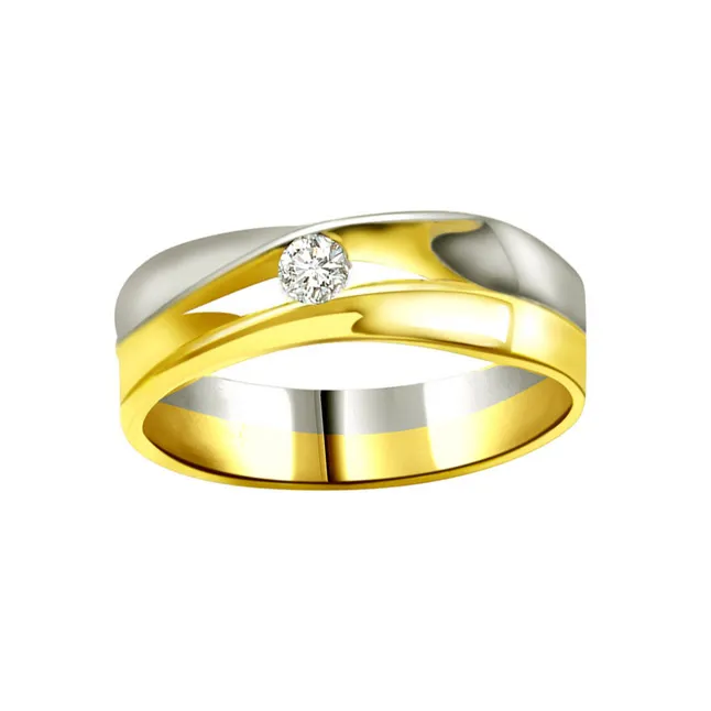 Solitaire Real Diamond Gold Ring (SDR732)