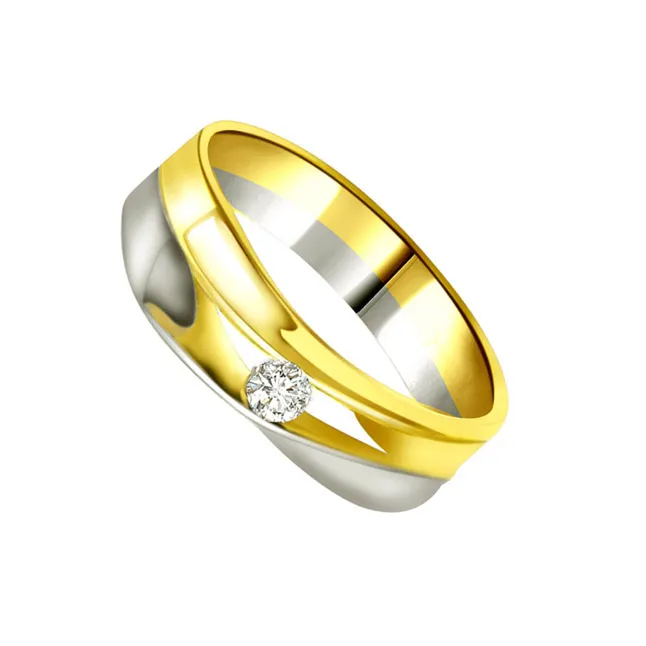 Solitaire Real Diamond Gold Ring (SDR732)