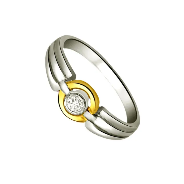 Solitaire Real Diamond Gold Ring (SDR738)