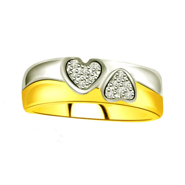 Heart Shape Real Diamond Ring (SDR752)