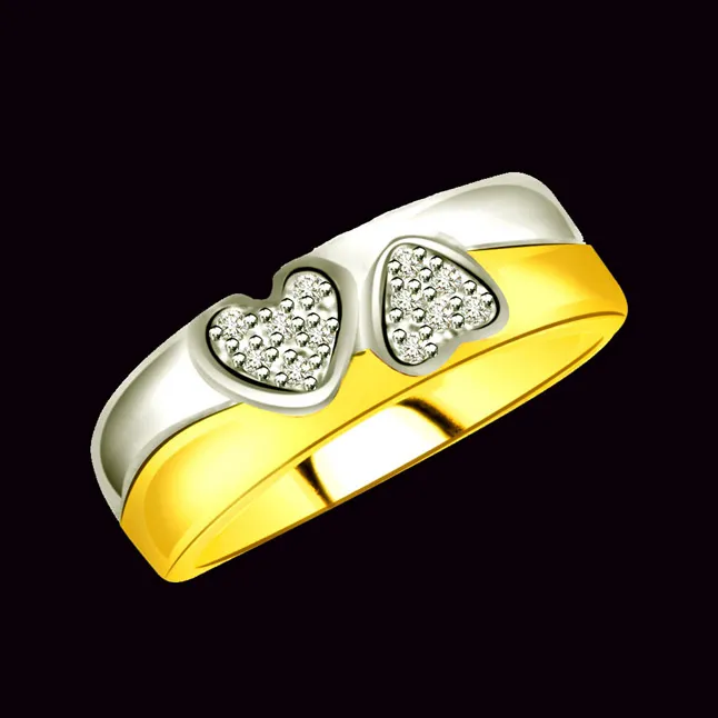 Heart Shape Real Diamond Ring (SDR752)
