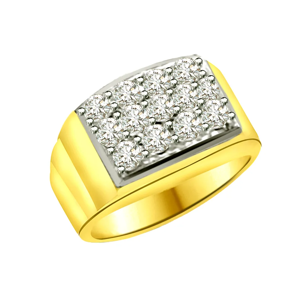 0.40 cts Designer Men's rings