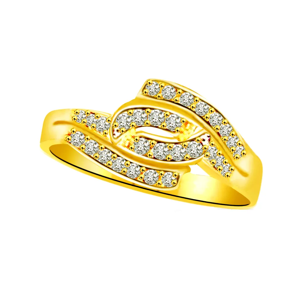 Elegant Diamond Gold rings SDR781