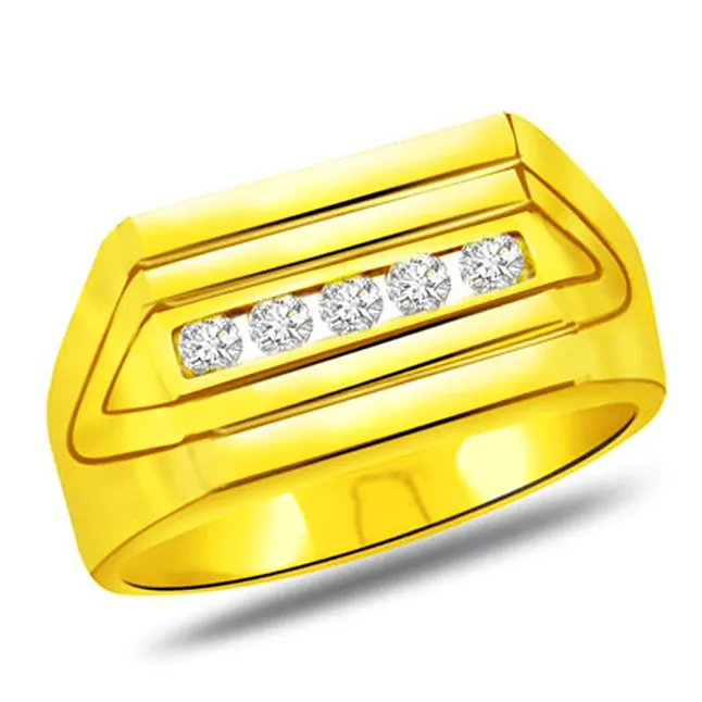 0.25 cts Designer Men's rings
