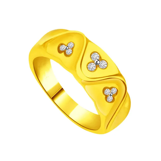 Elegant Real Diamond Gold Ring (SDR793)