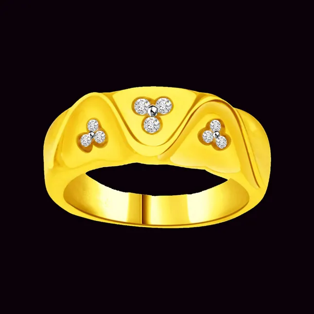 Elegant Real Diamond Gold Ring (SDR793)