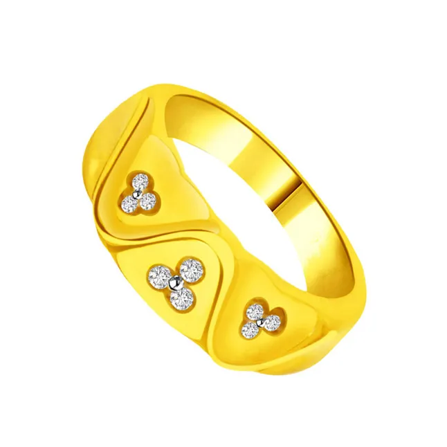 Elegant Real Diamond Gold Ring (SDR793)