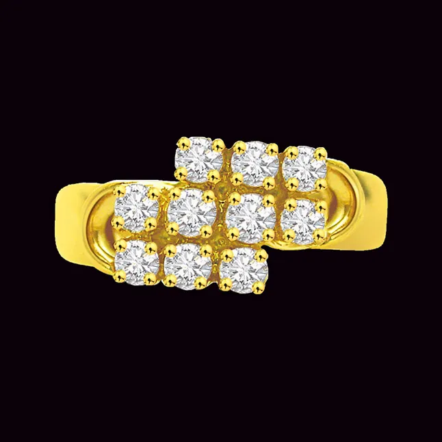 Diamond Glory - Real Diamond Ring (SDR80)