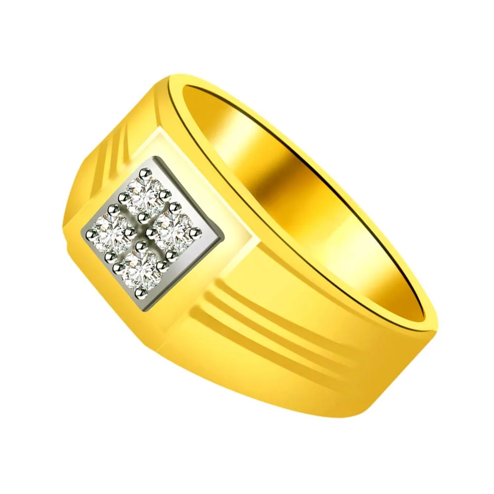 0.20 cts Diamond Designer Men's rings