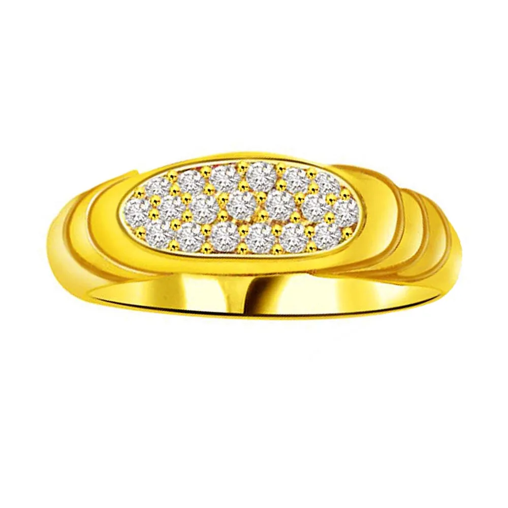 Pretty Diamond Gold rings SDR823