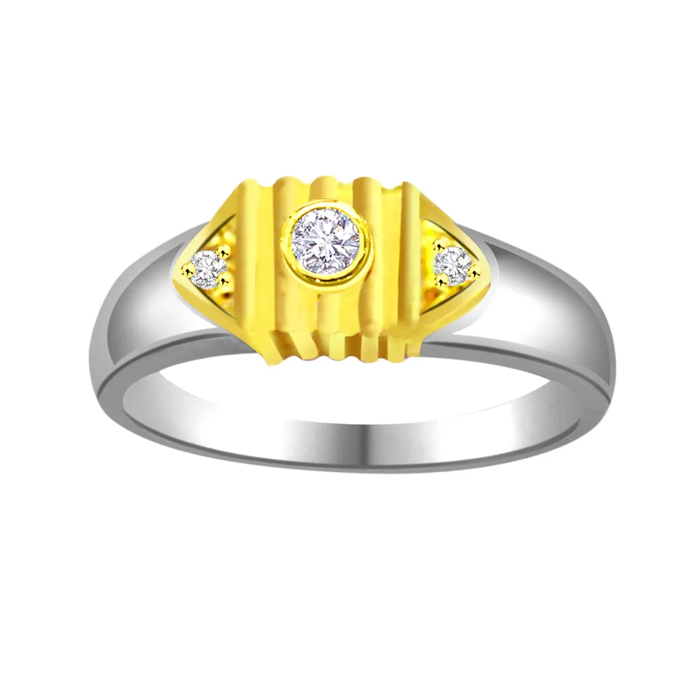 Fine Real Diamond 18k Gold Ring (SDR832)