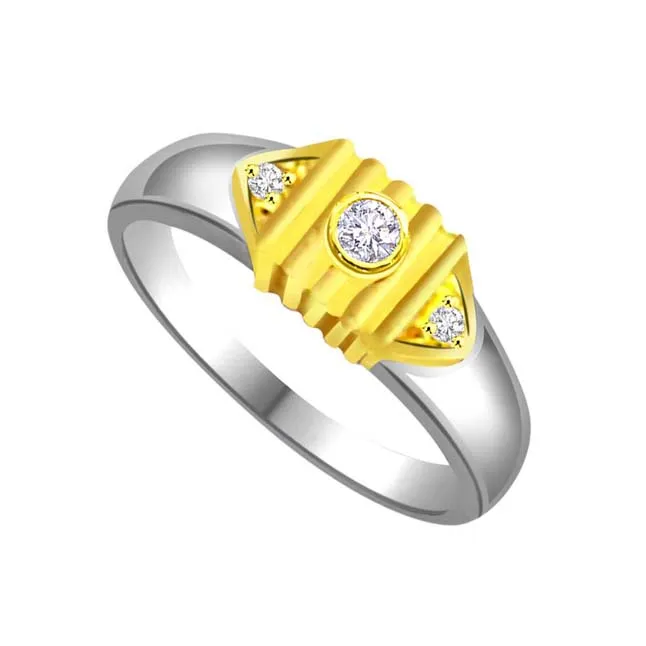 Fine Real Diamond 18k Gold Ring (SDR832)