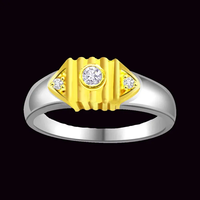 Fine Real Diamond 18k Gold Ring (SDR832)