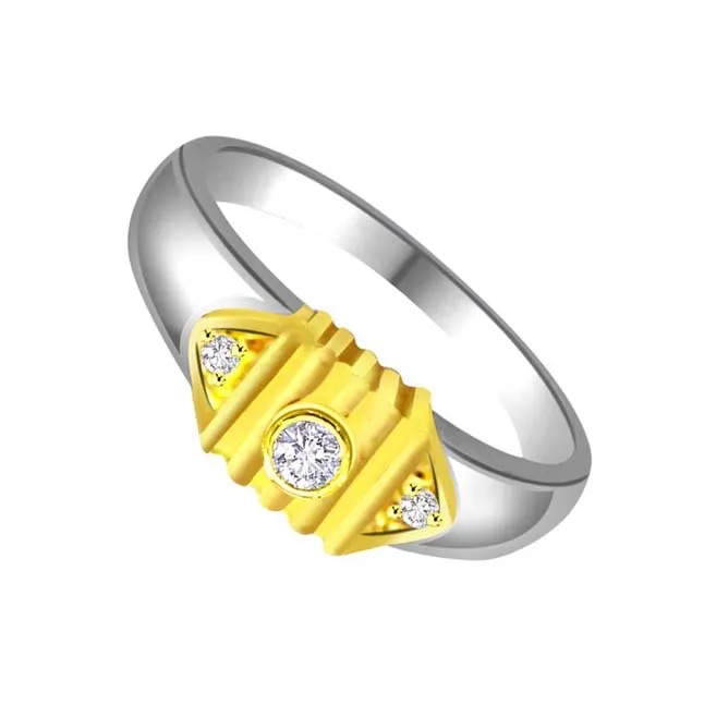 Fine Real Diamond 18k Gold Ring (SDR832)