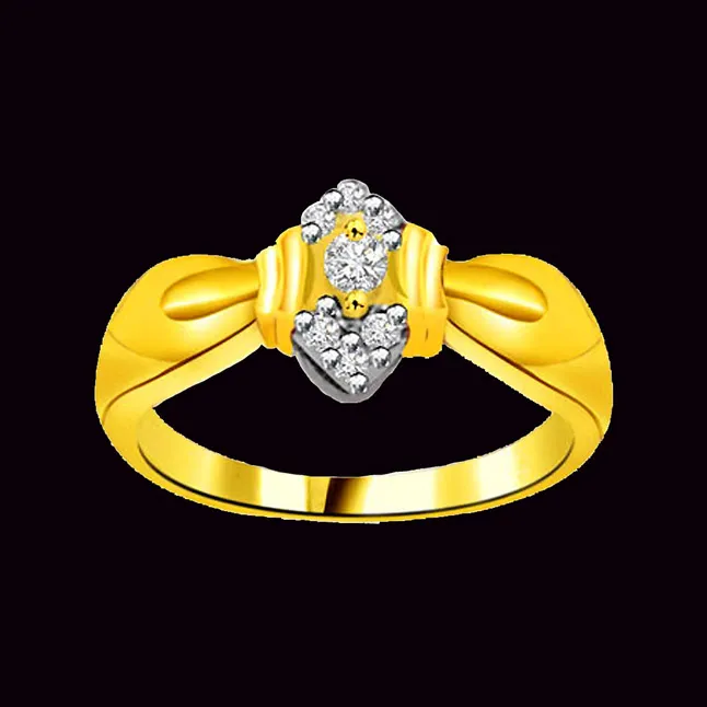 Shimmer Diamond Gold rings SDR847