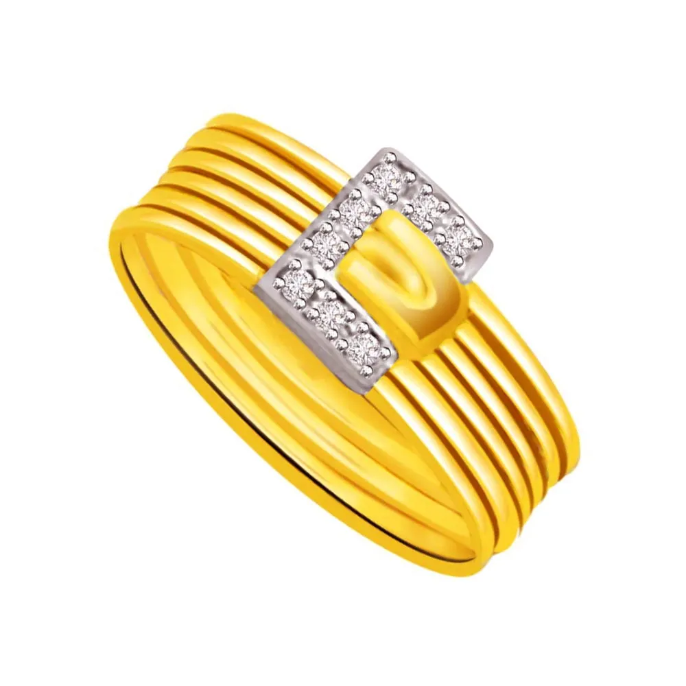 Elegant Real Diamond Gold Ring (SDR850)