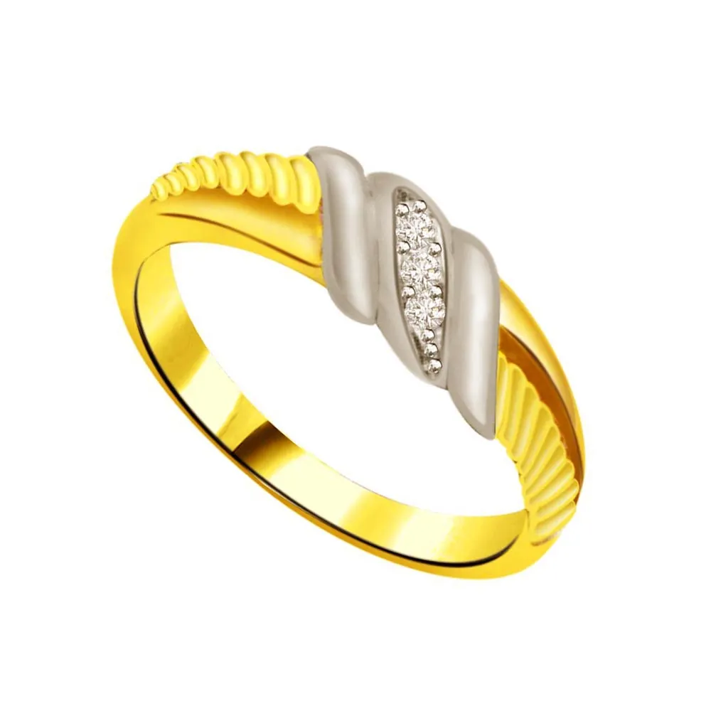 Classic Real Diamond Gold Ring (SDR851)