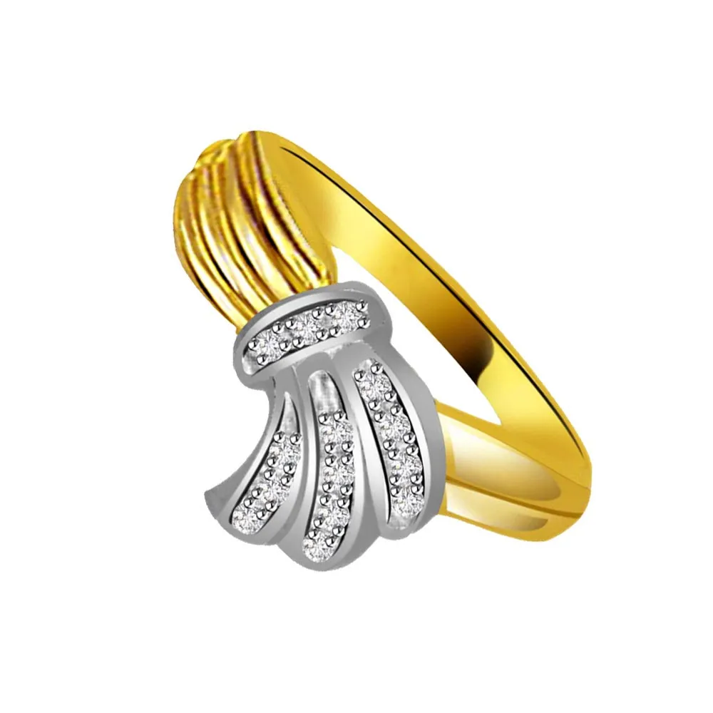 Elegant Real Diamond Gold Ring (SDR860)