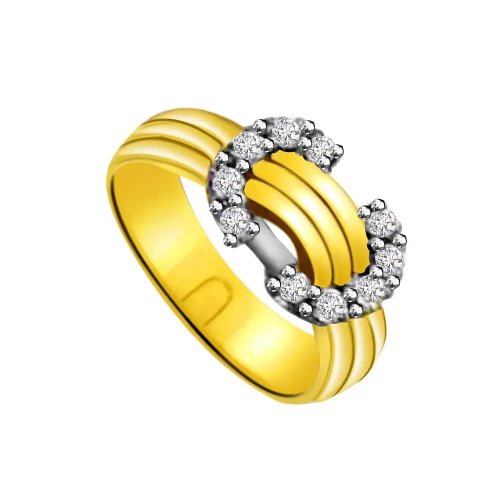 Elegant Real Diamond Gold Ring (SDR862)