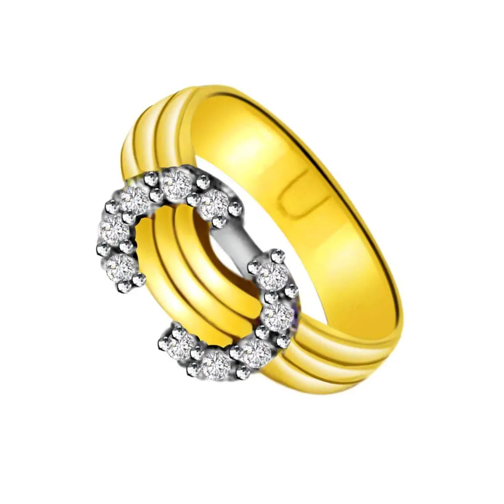 Elegant Real Diamond Gold Ring (SDR862)