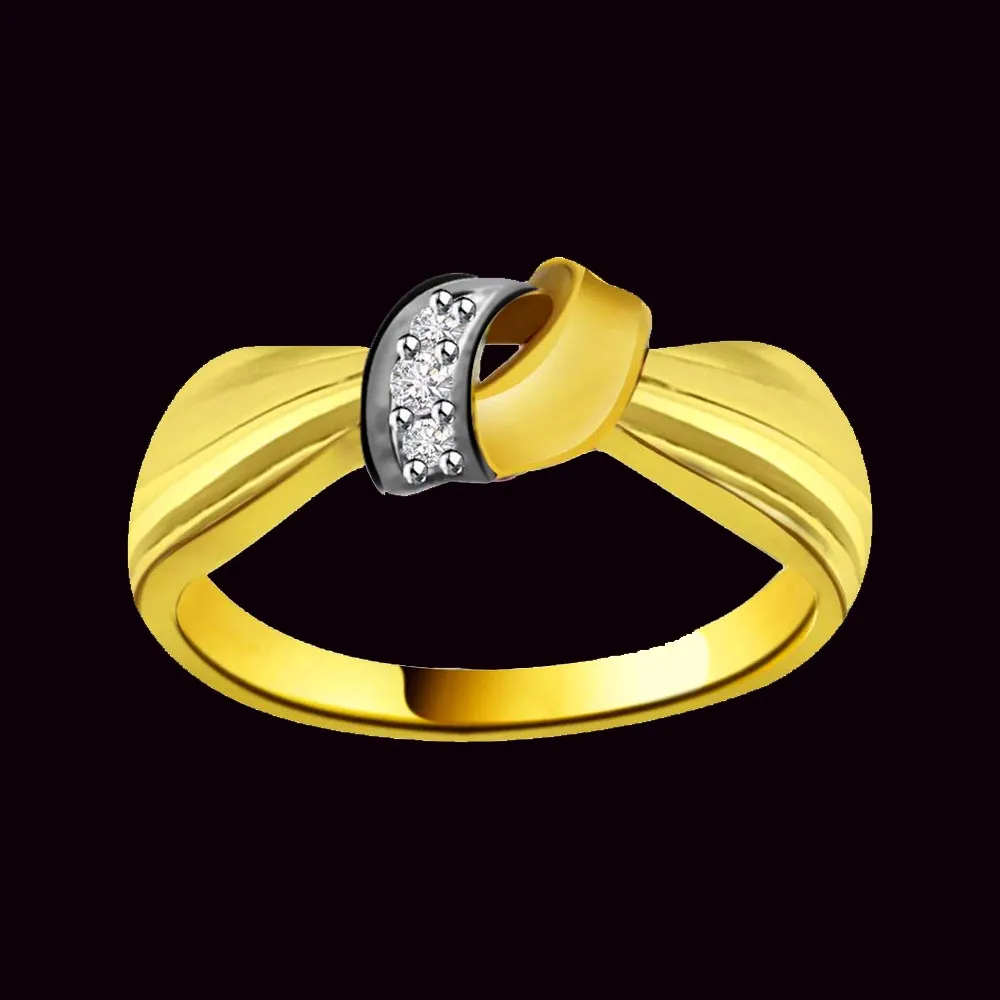 Elegant Real Diamond Gold Ring (SDR868)