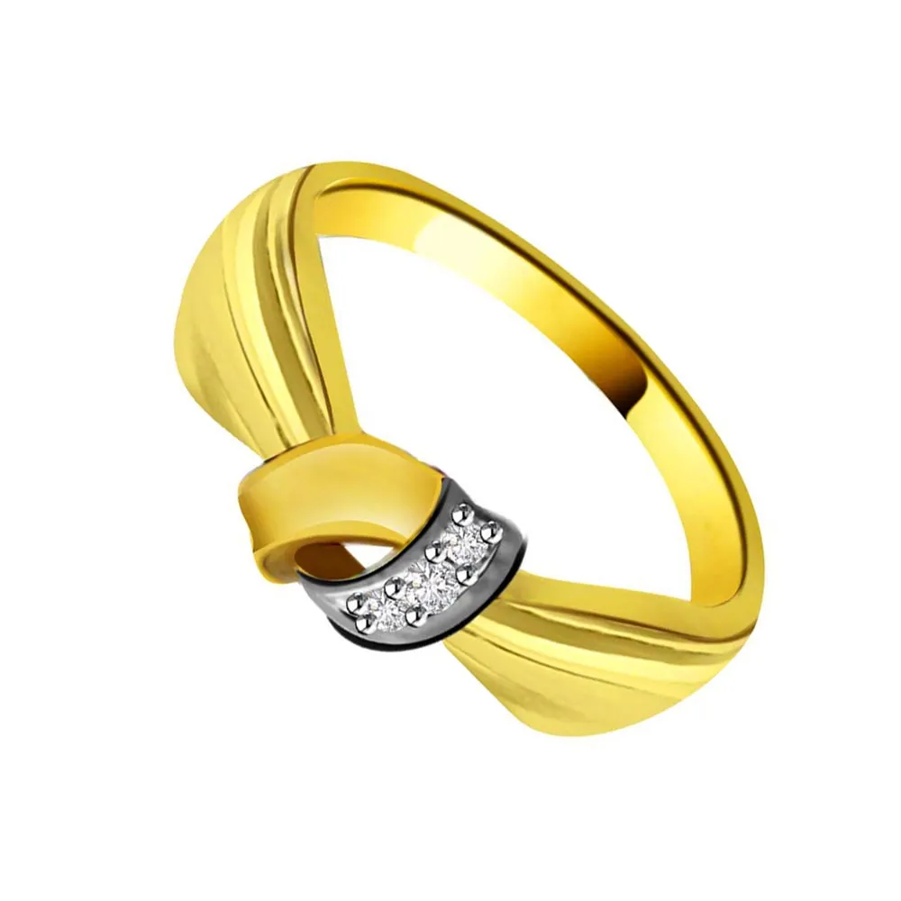 Elegant Real Diamond Gold Ring (SDR868)