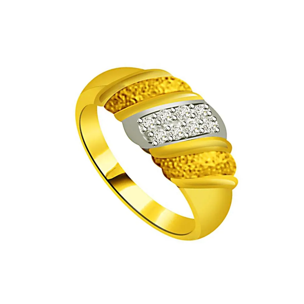 Elegant Real Diamond Gold Ring (SDR873)