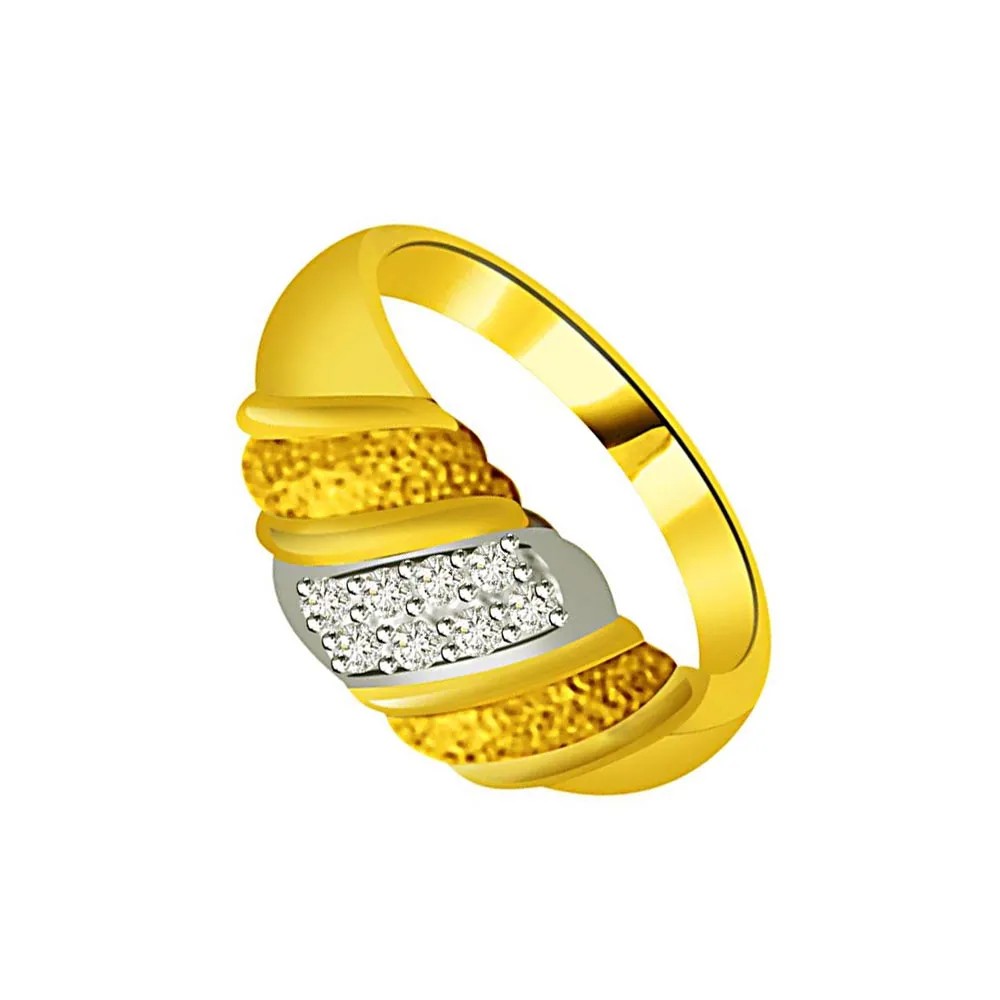 Elegant Real Diamond Gold Ring (SDR873)