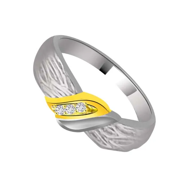 Classic Real Diamond Gold Ring Best Design (SDR896)