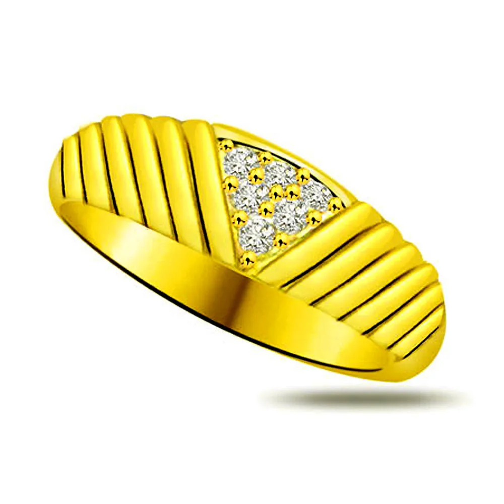 Pretty Diamond Gold rings SDR907