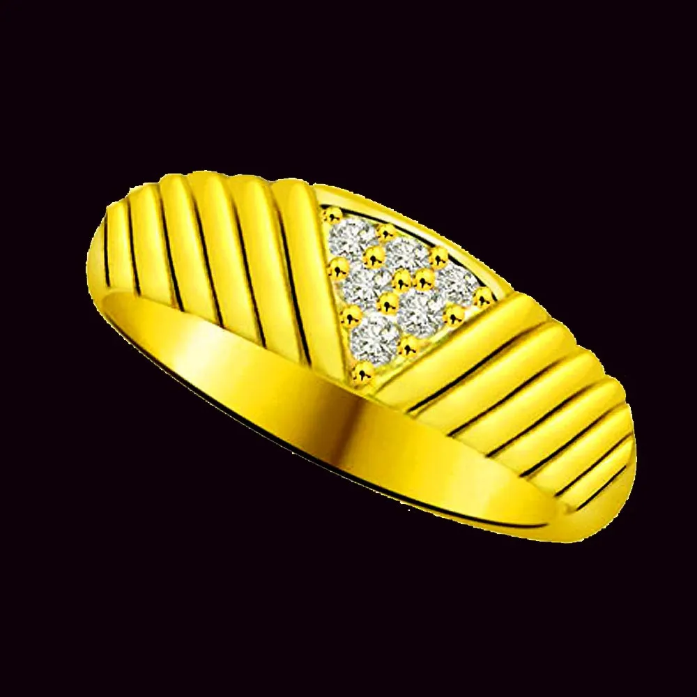 Pretty Diamond Gold rings SDR907