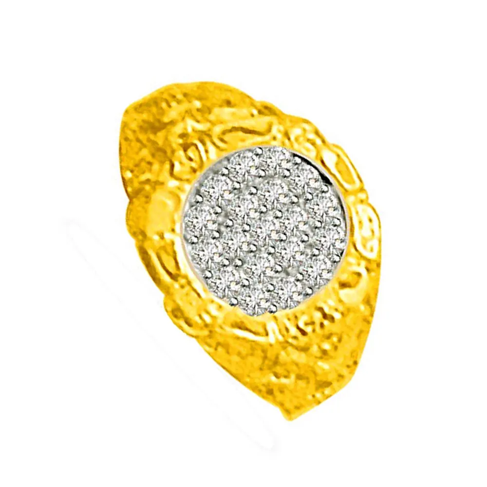 0.19cts Real Diamond Designer Men's Ring (SDR908)