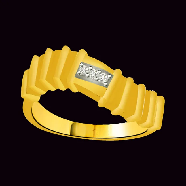 Pretty Diamond Gold rings SDR939 -3 Diamond rings