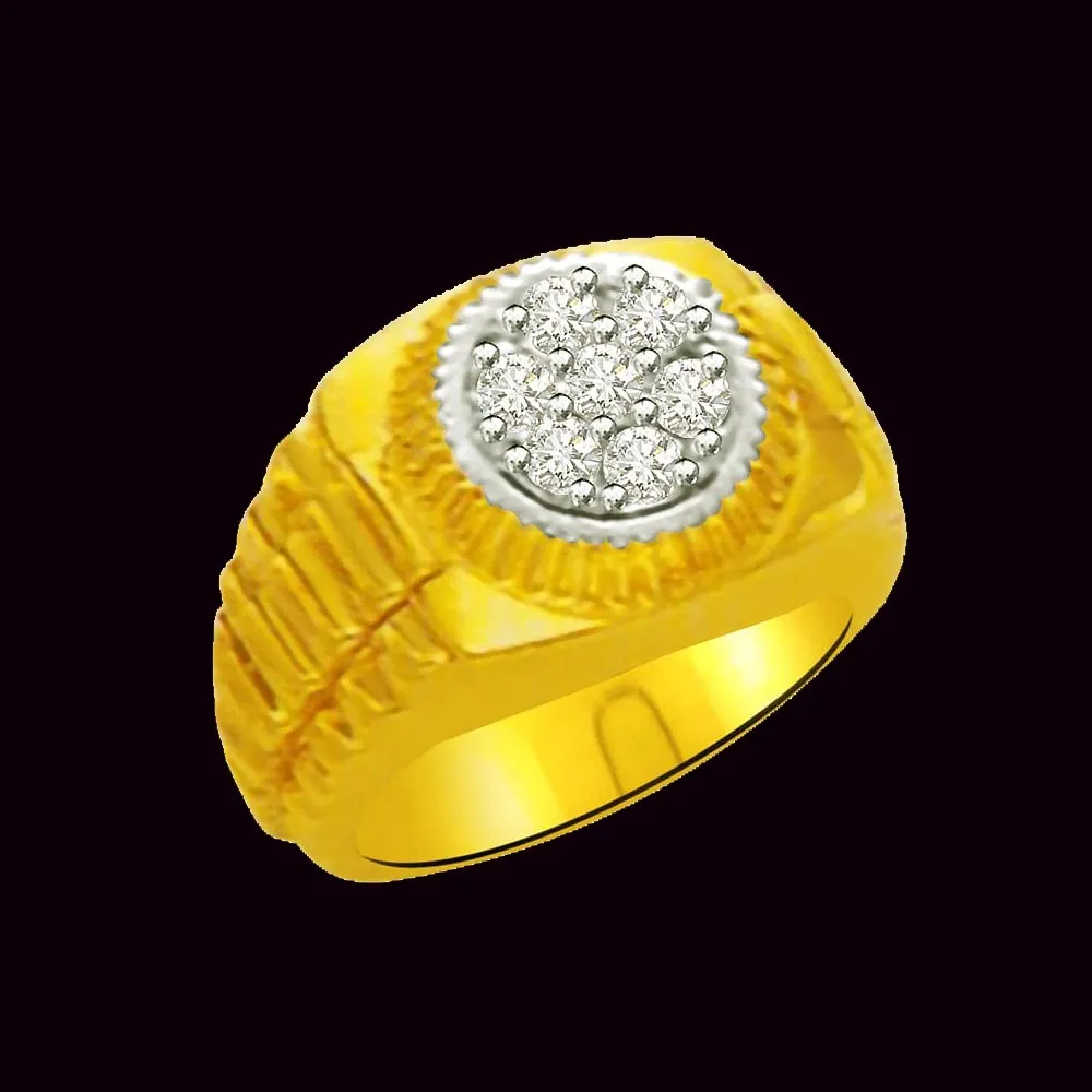 0.28cts Designer Real Diamond Men's Ring (SDR945)