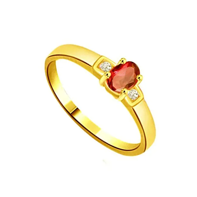 Classic Real Diamond & Ruby Ring (SDR998)