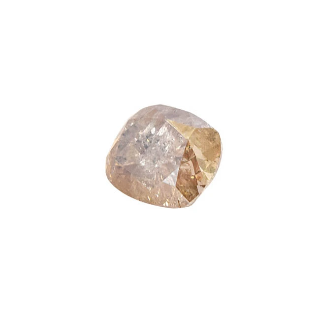 SDJ Certified 3.57 cts Light Brown/I3 Oval Shaped Real Natural Diamond for Engagement Ring (SDRSOL436)