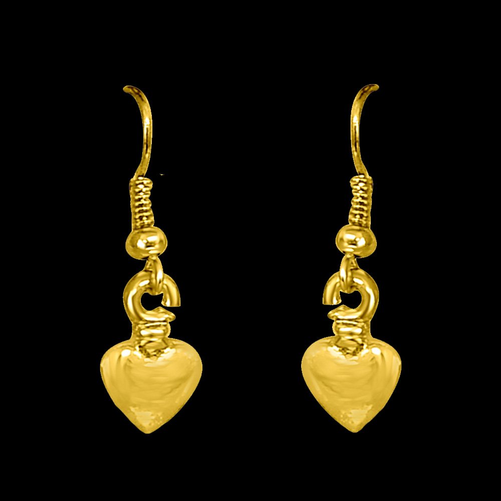 Buy Heart Shaped Hanging Earrings Online for Women Surat Diamond