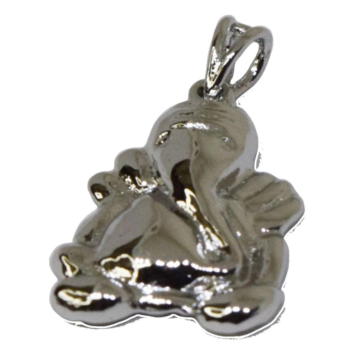 Harmony in Silver: The Ganesha Pendant (SDS322)