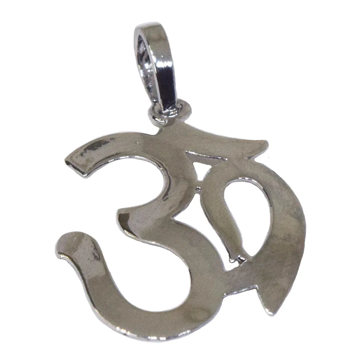 Religious OM Pendant in 925 Sterling Silver (SDS323)