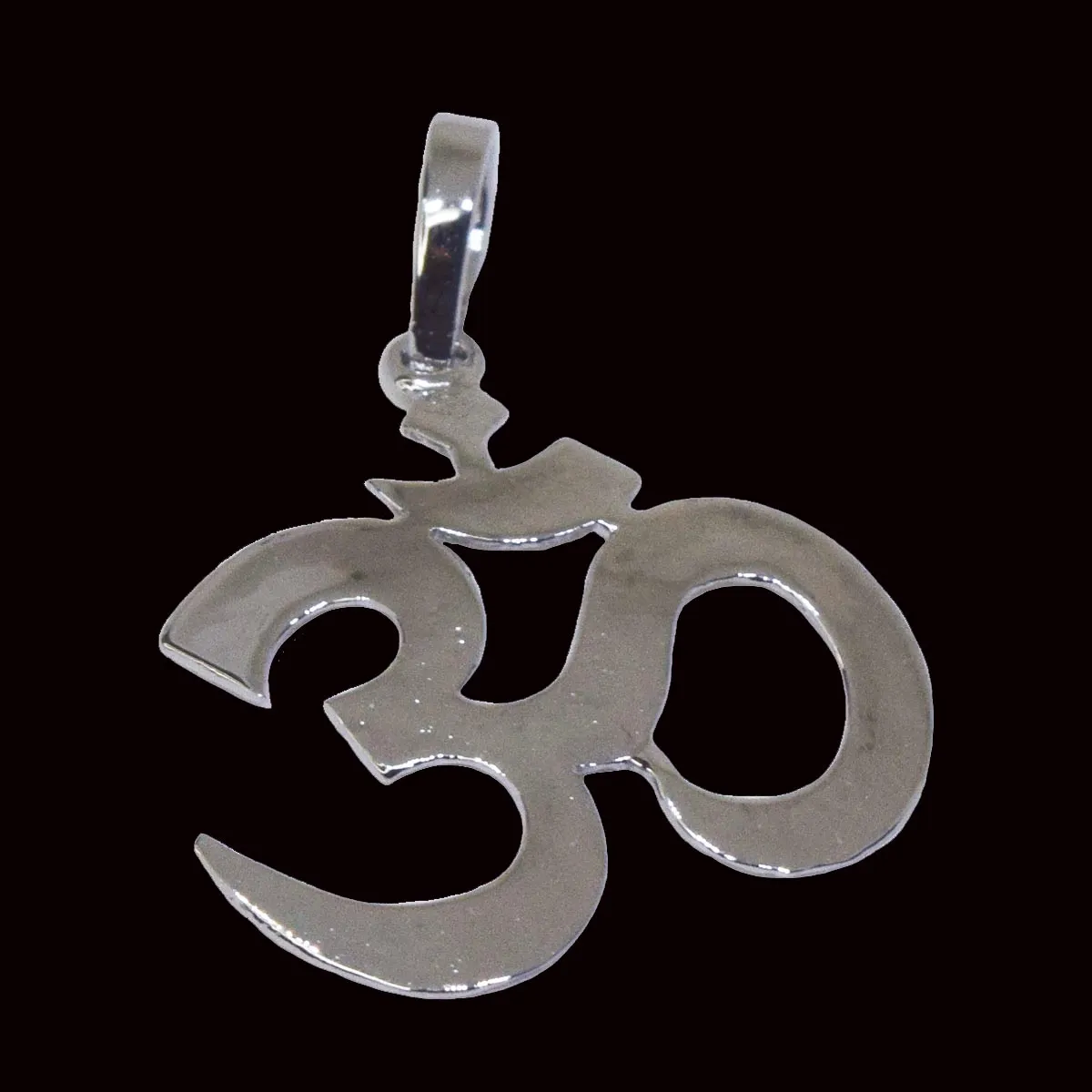 OM Religious Pendant in 925 Sterling Silver (SDS324)