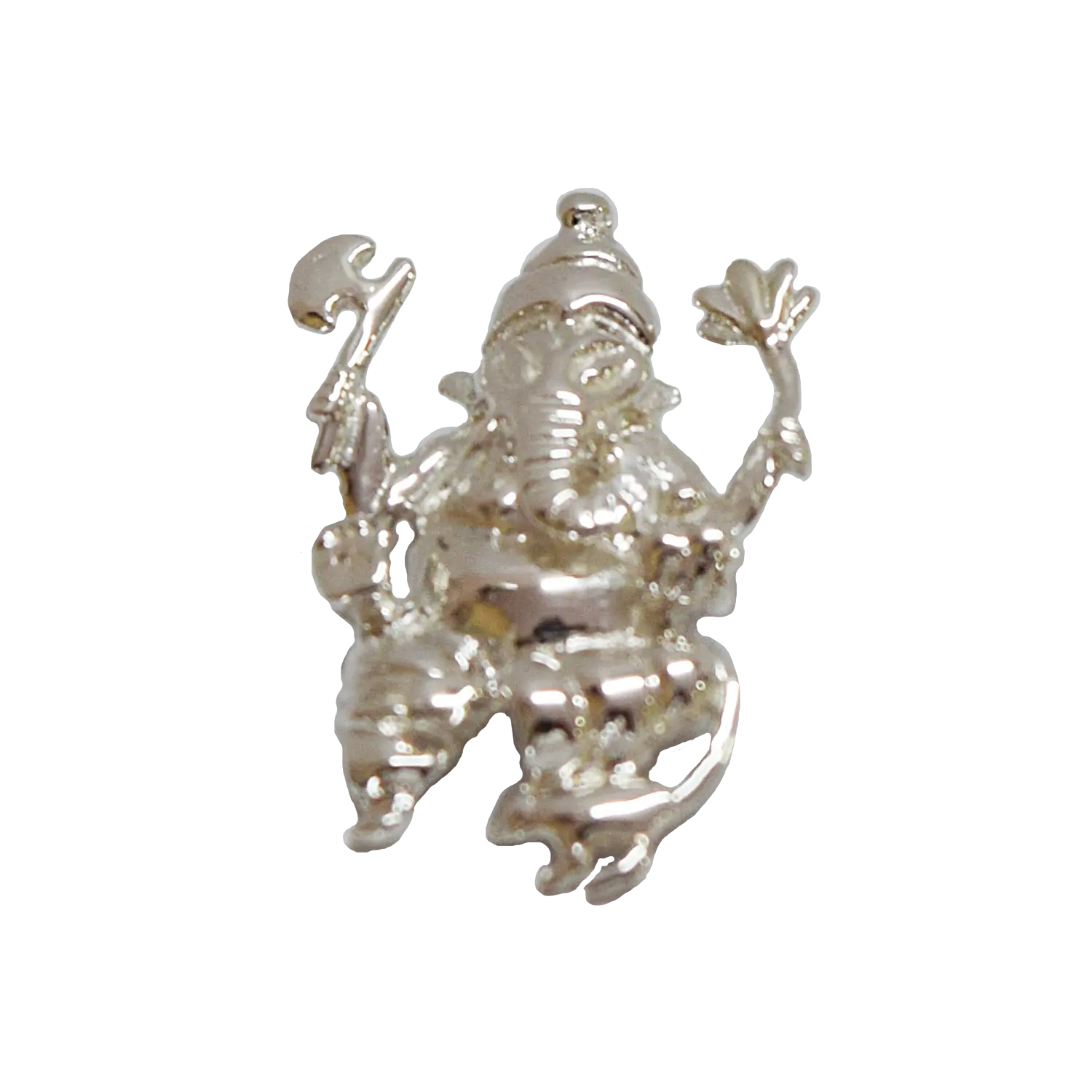 Small Ganesh Silver Pendant (SDS7)