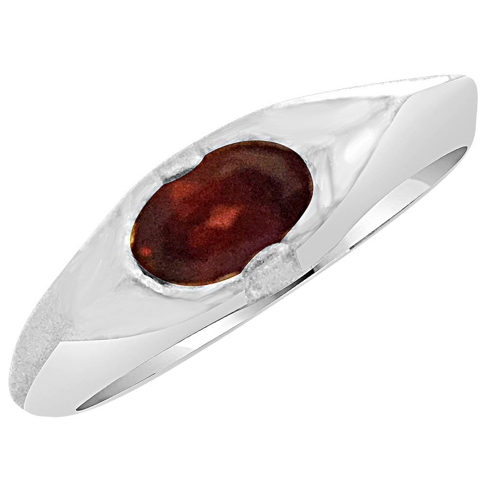 garnet gemstone ring