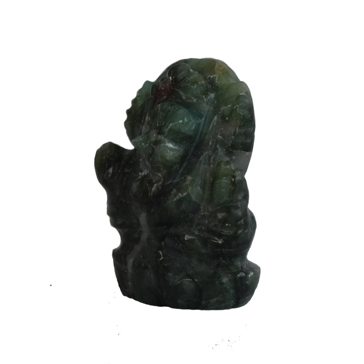 25.01 cts Lord Ganesh God Ganpati Ganesha Real Natural Emerald Idol Murti (SGP33)
