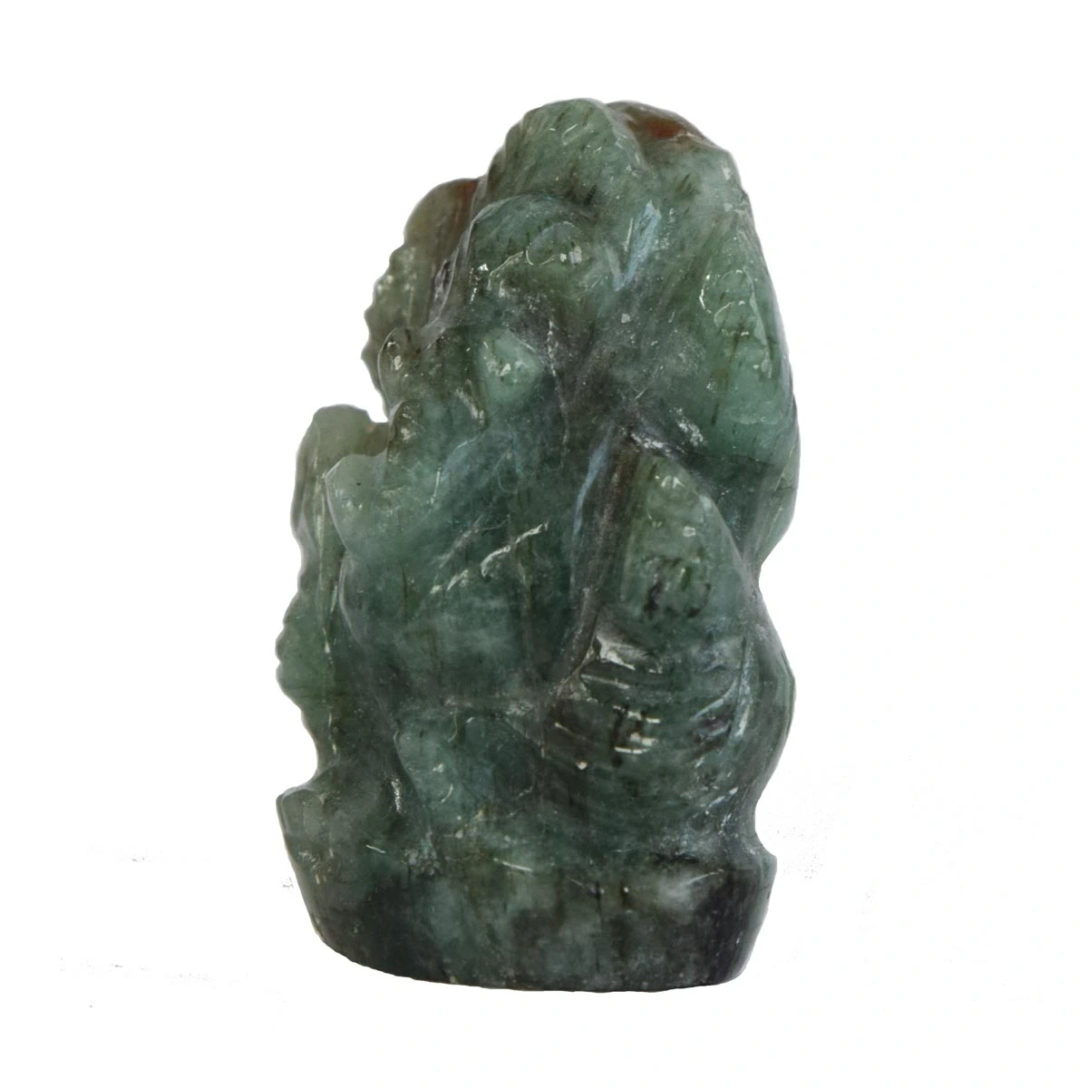 32.73 cts Lord Ganesh God Ganpati Ganesha Real Natural Emerald Idol Murti (SGP37)