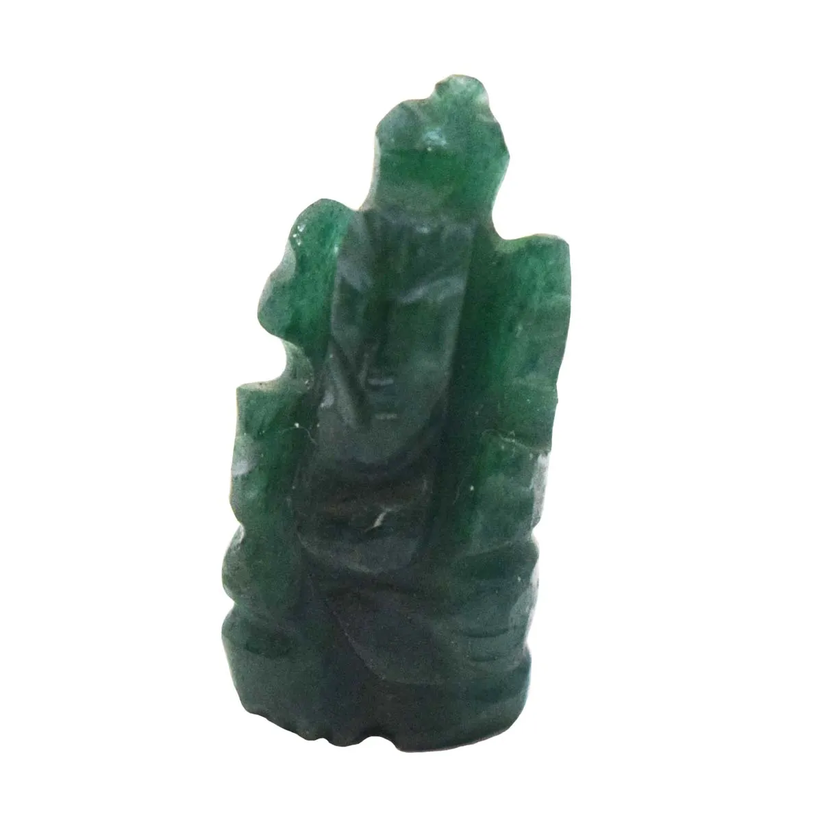 30.69 cts Lord Ganesh God Ganpati Ganesha Real Natural Jade Idol Murti (SGP59)
