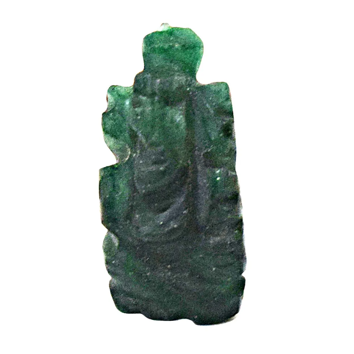 21.69 cts Lord Ganesh God Ganpati Ganesha Real Natural Jade Idol Murti (SGP62)