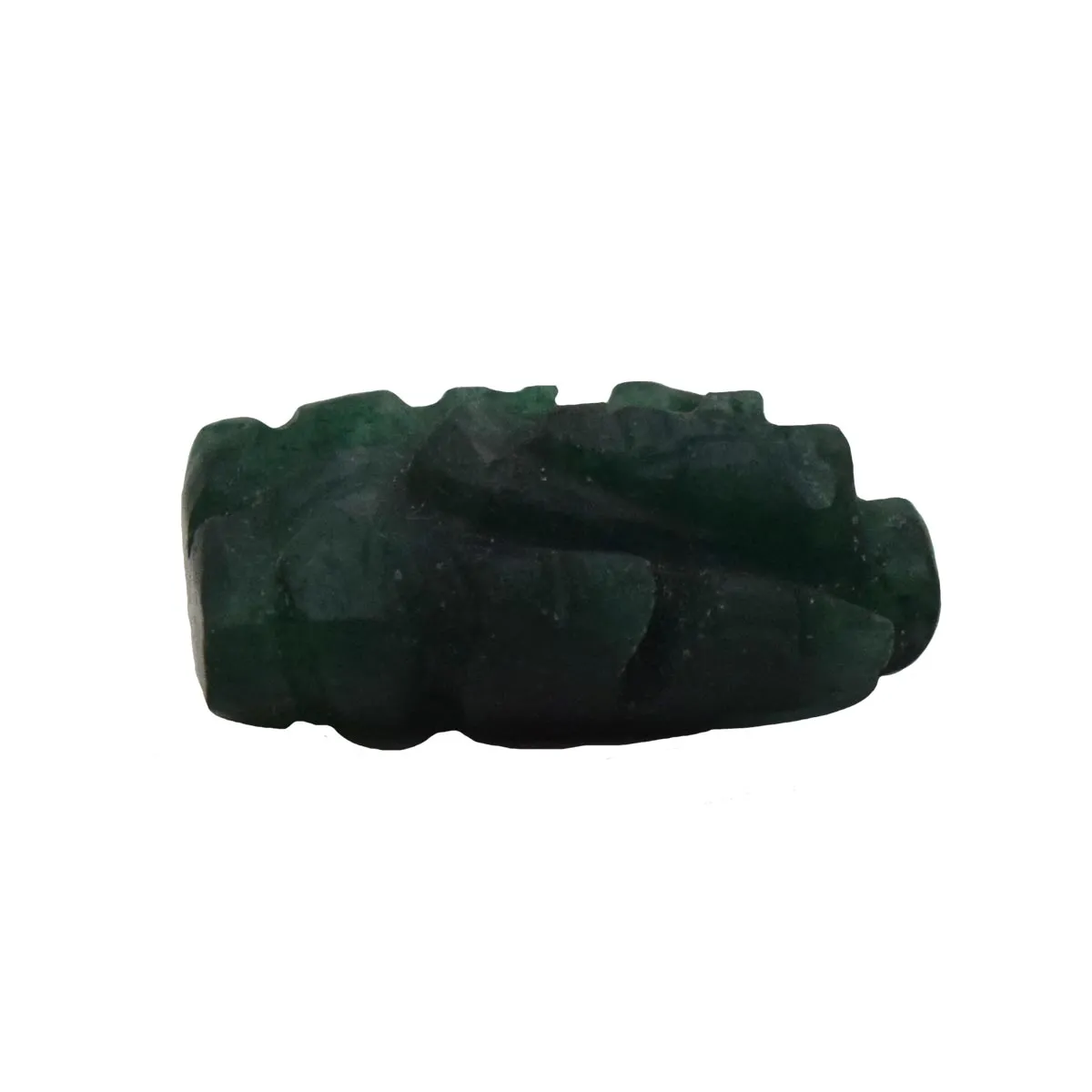 35 cts Lord Ganesh God Ganpati Ganesha Real Natural Emerald Idol Murti (SGP64)