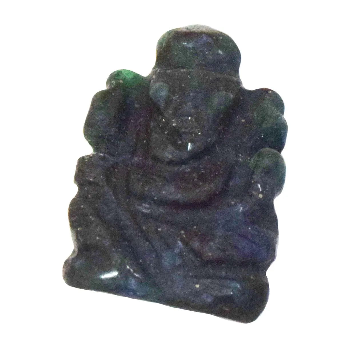 32.67 cts Lord Ganesh God Ganpati Ganesha Real Natural Jade Idol Murti (SGP65)