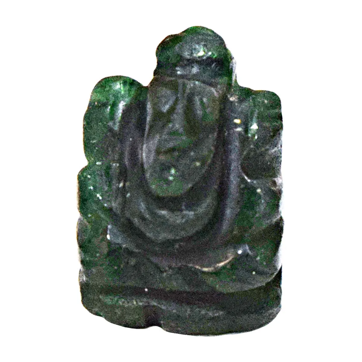 33.20 cts Lord Ganesh God Ganpati Ganesha Real Natural Jade Idol Murti (SGP69)